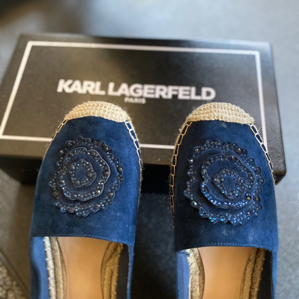 Karl Lagerfield espadrilles